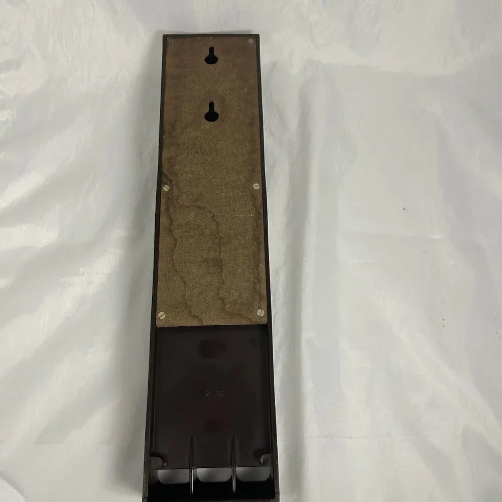 Cutco Knife Utensil Holder Wall Mount Block Brown Bakelite USA Made
